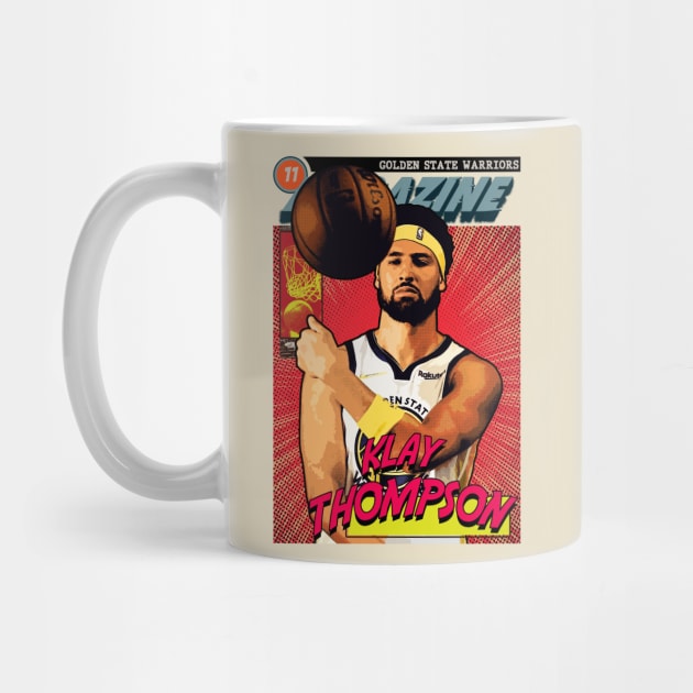 Klay Thompson - Comics Magazine Retro 90s by Puaststrol